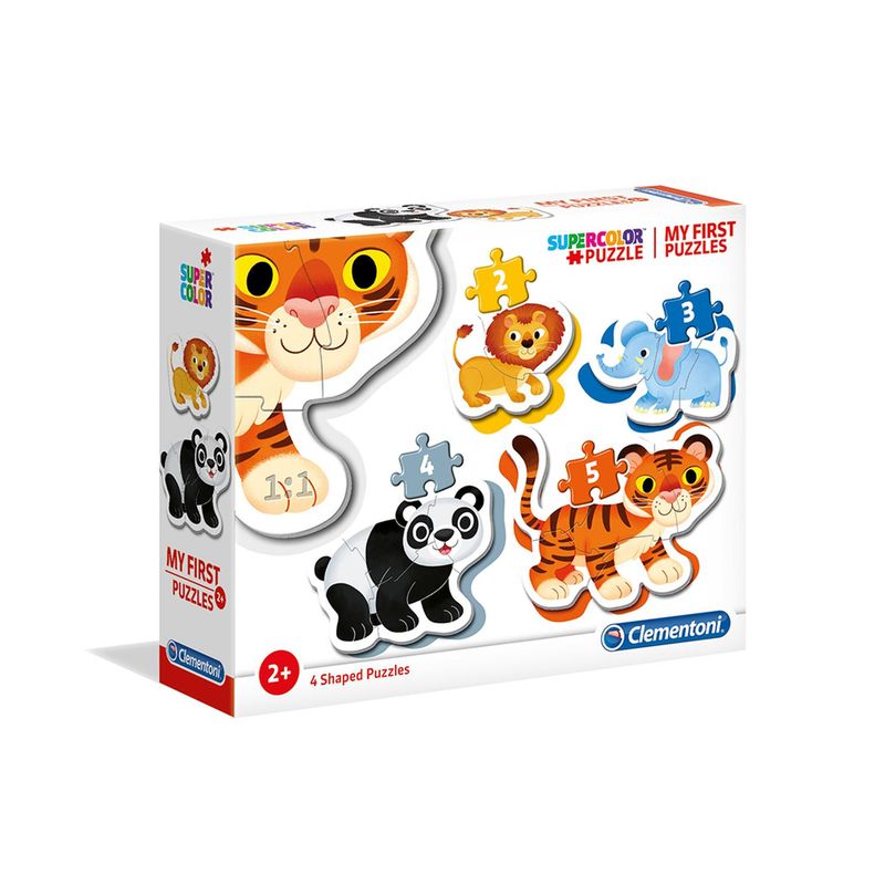 CLEMENTONI - CLEMENTONI MI PRIMER ROMPECABEZAS, ANIMALES SELVA