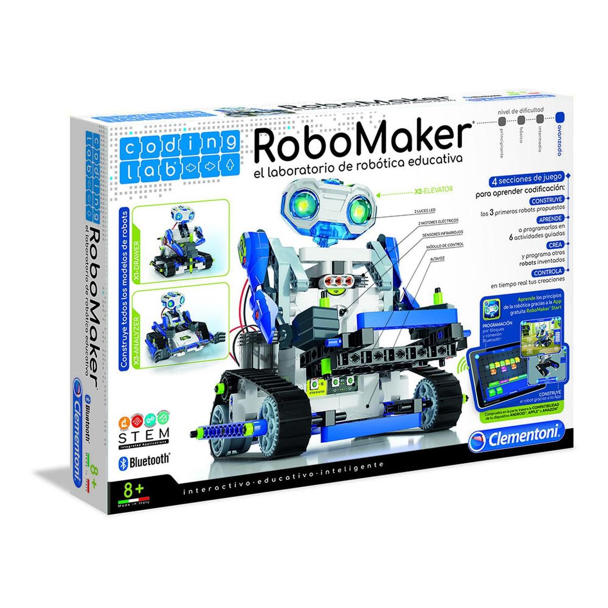CLEMENTONI - CLEMENTONI ROBOMAKER STARTER SET ROBOT