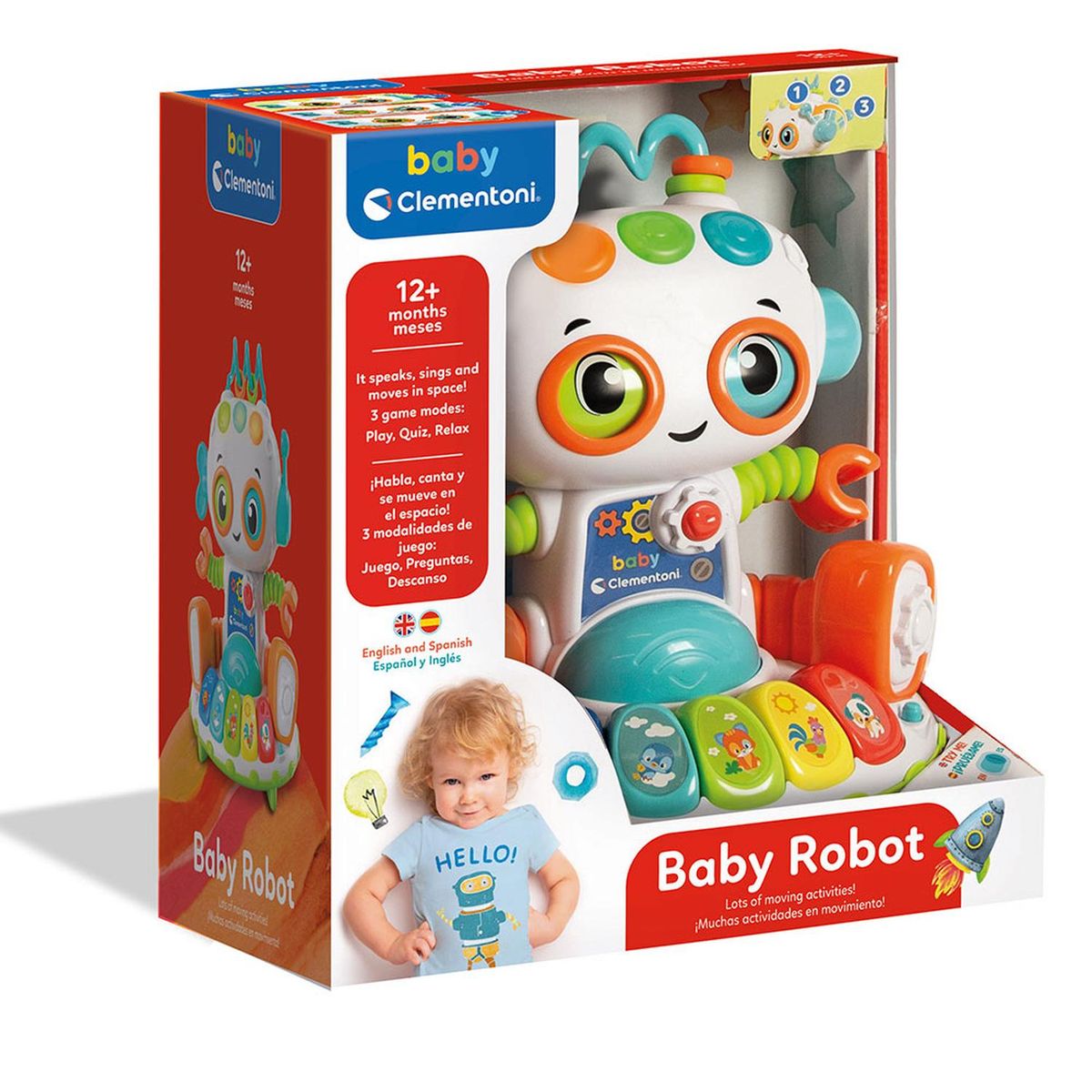 CLEMENTONI - Baby Clementoni Robot Bebé