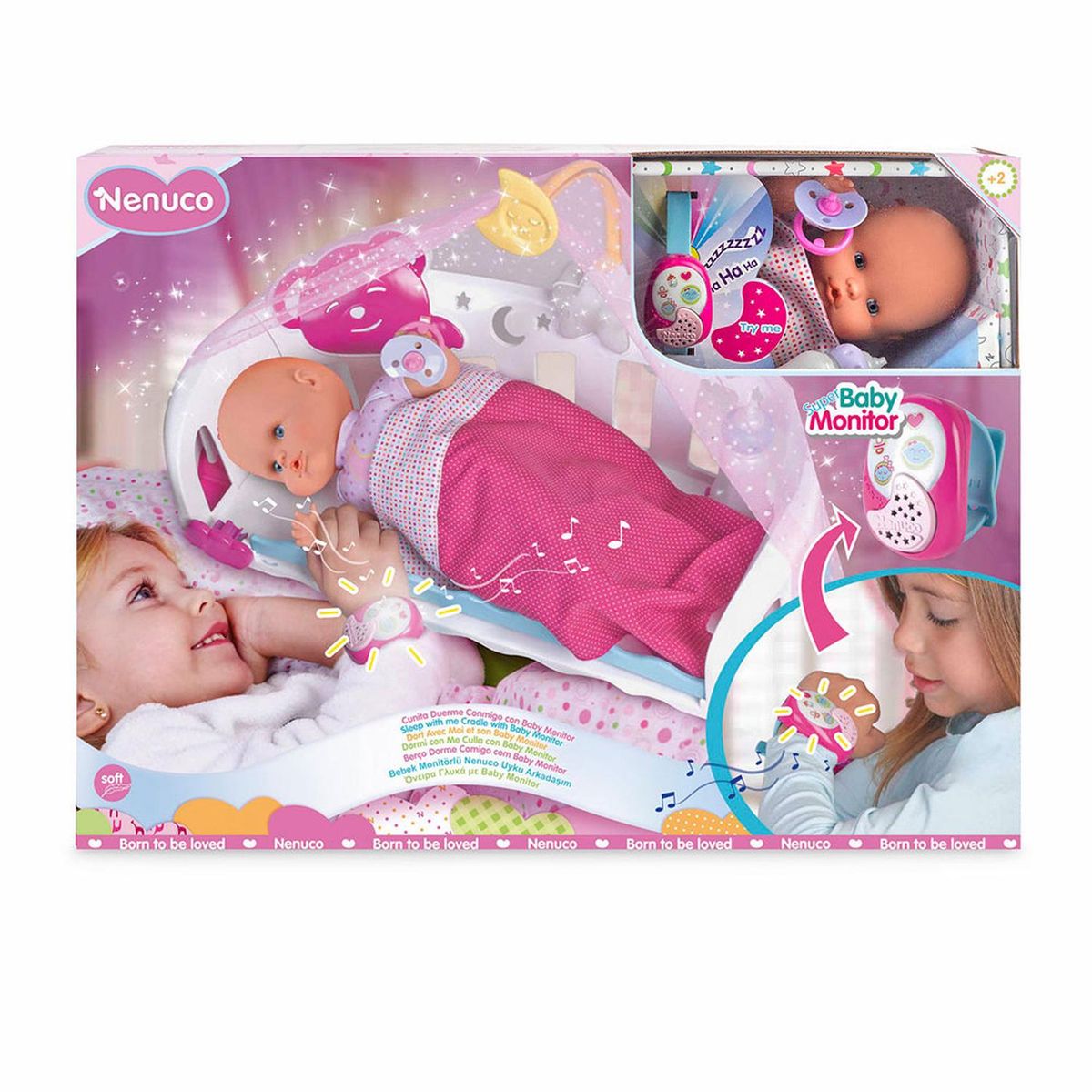 NENUCO - Nenuco Cunita Duerme Conmigo Con Baby Monitor