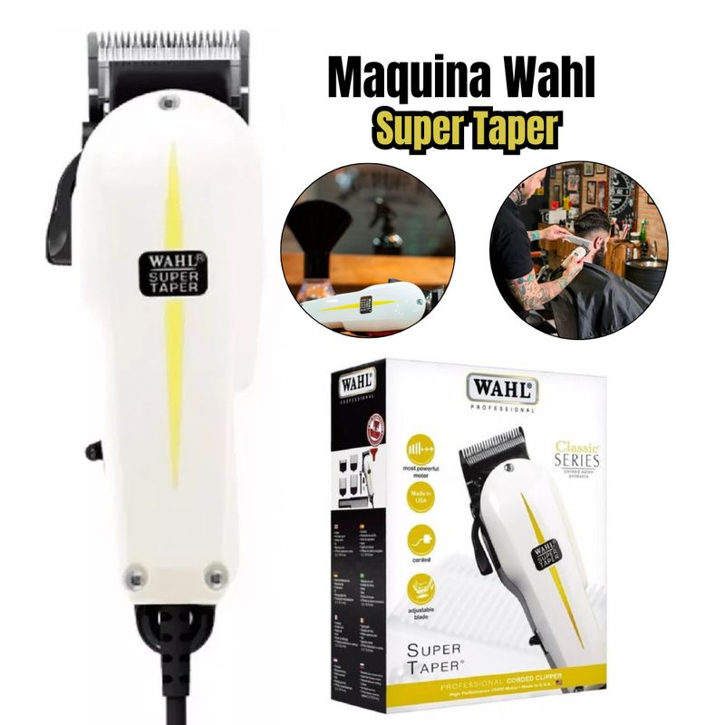 WAHL - Maquina de Cortar Cabello Wahl Super Taper Profesional - USA