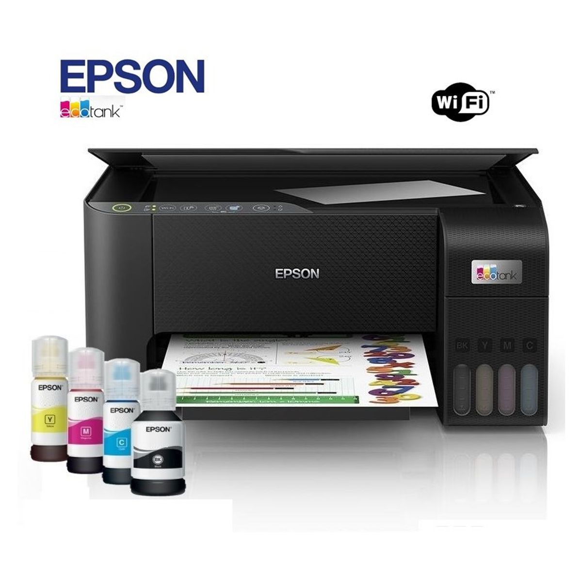 EPSON - Impresora Multifuncional Ecotank L3250 USB WIFI