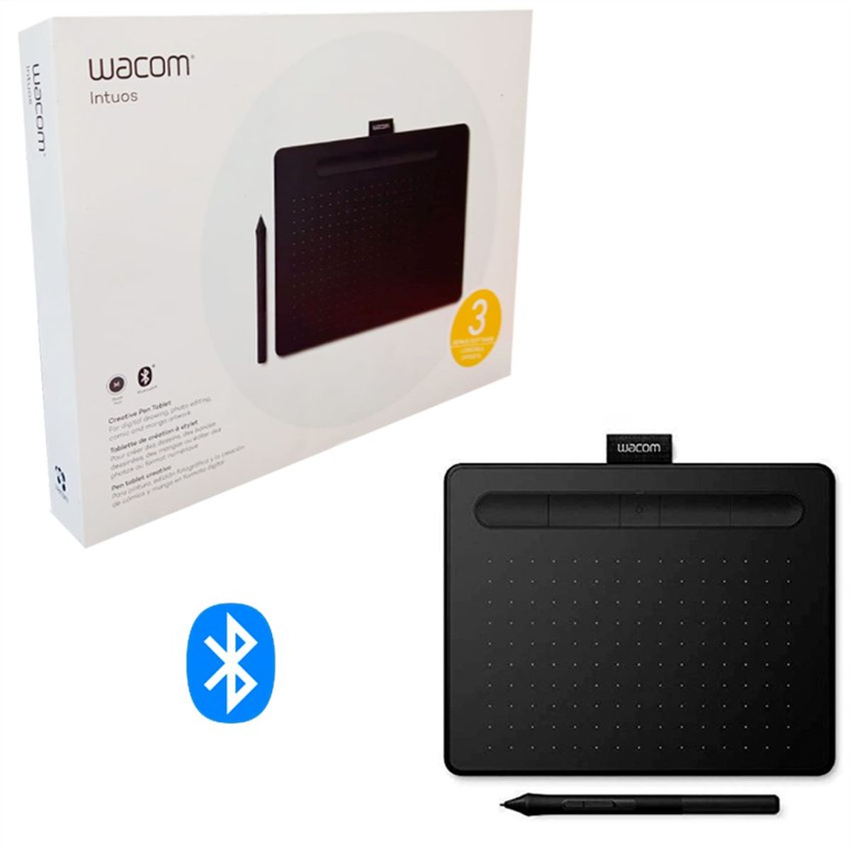 WACOM - Tableta grafica wacom bluetooth ctl-6100wl medium negro