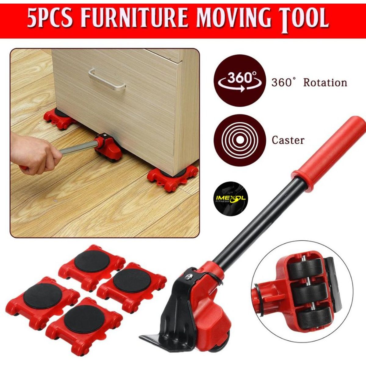 GENERICO - Elevador de muebles multifuncional