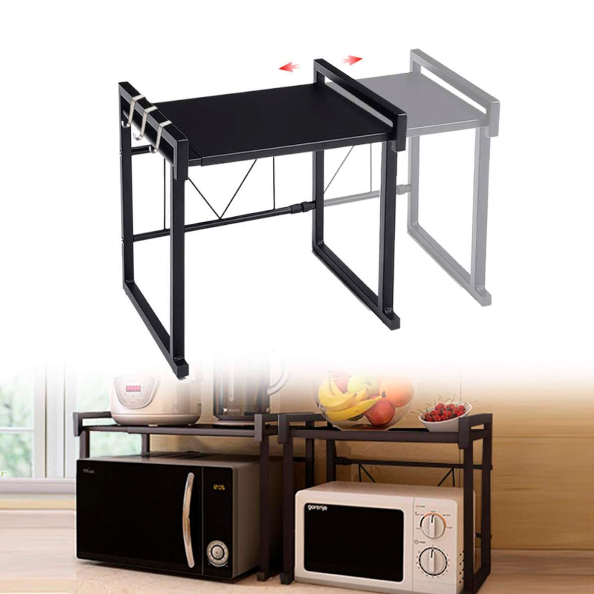 SASHIJA - Estante Organizador Expandible para Microondas AJ20242