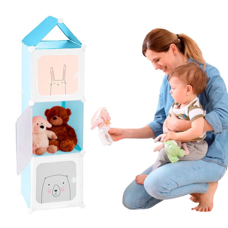 KELLER - Armario Infantil Modular Diseño Animalito