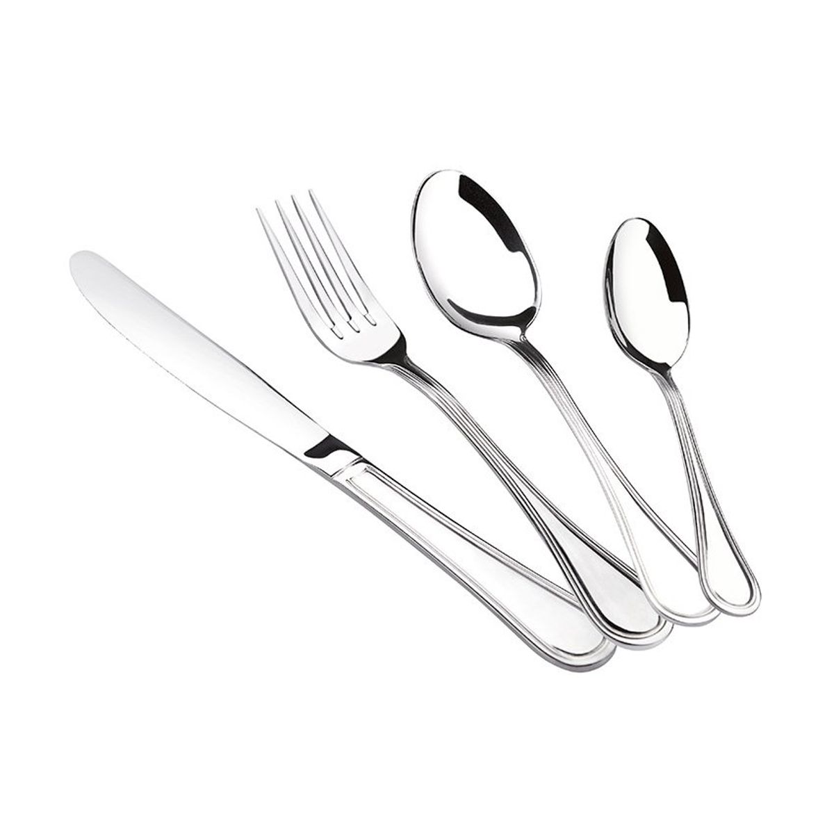 MAGEFESA - Set de Cubiertos Acero Inoxidable 24 Piezas Ana Magefesa