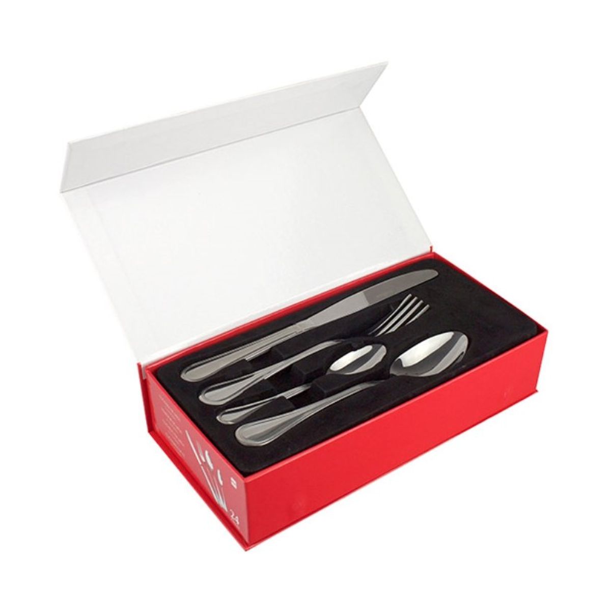 MAGEFESA - Set de Cubiertos Acero Inoxidable 24 Piezas Ana Magefesa