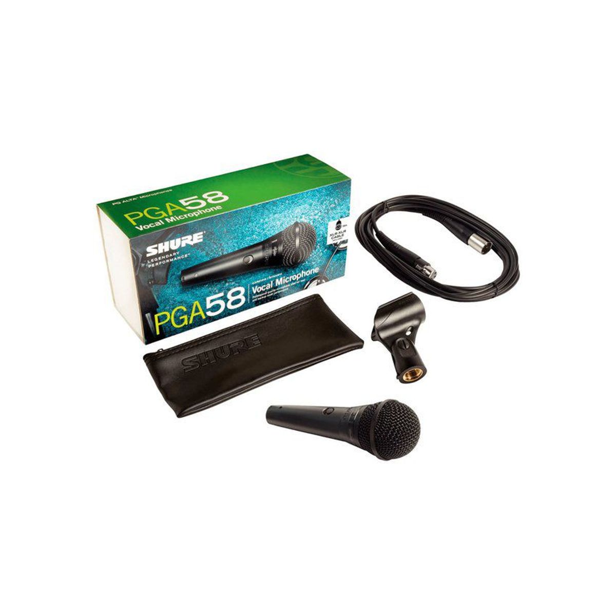 SHURE - Microfono Dinámico Shure PGA58-XLR