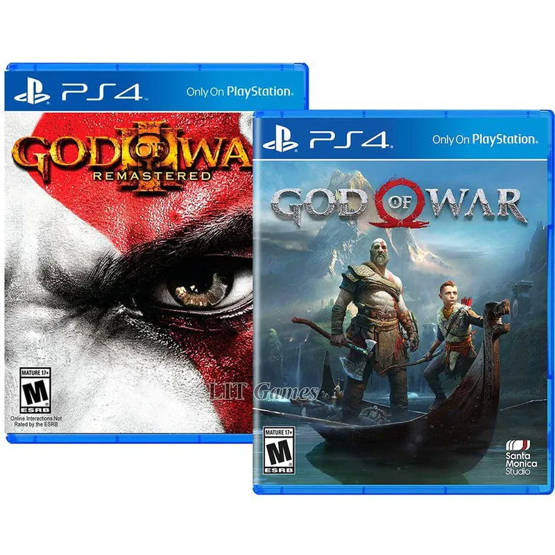 SONY - God of war + God of war 3 Playstation 4