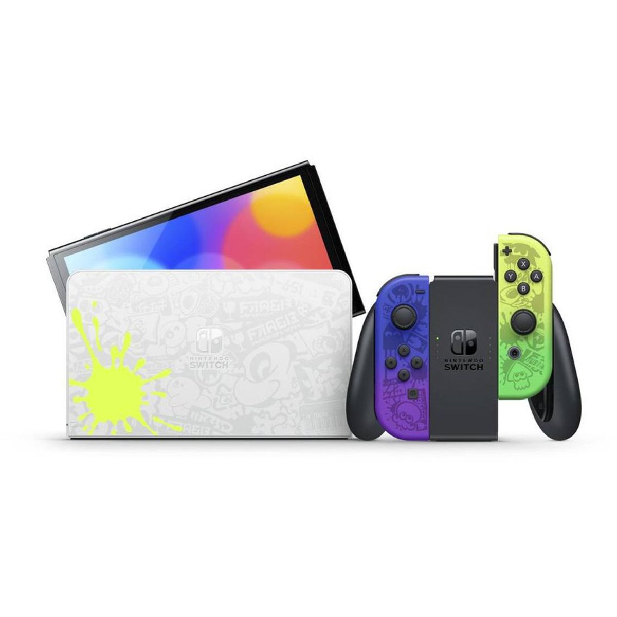 NINTENDO - Consola Nintendo Switch Modelo Oled Edicion Splatoon 3.