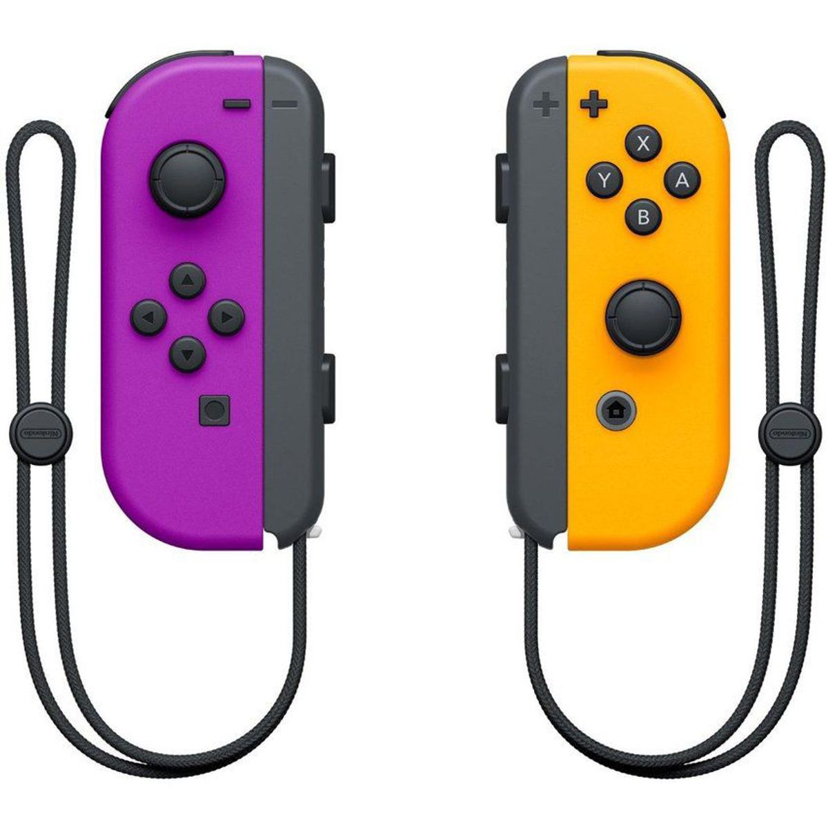 NINTENDO - Controles Joy con neon Morado  Naranja Nintendo Switch
