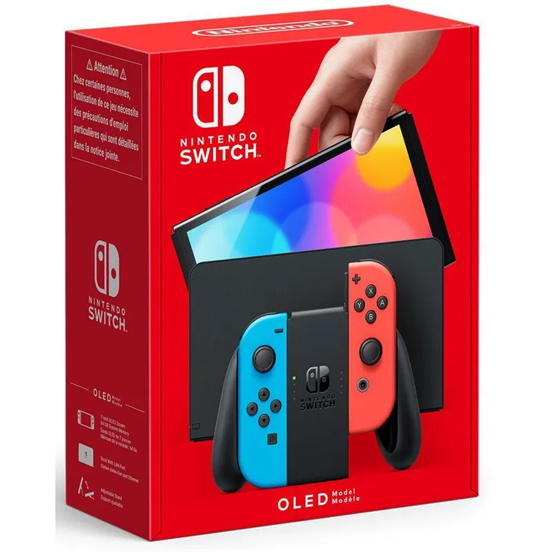 NINTENDO - Consola Nintendo Switch Modelo Oled Neón