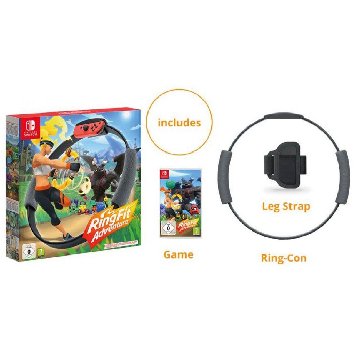 NINTENDO - Ring fit adventure nintendo switch