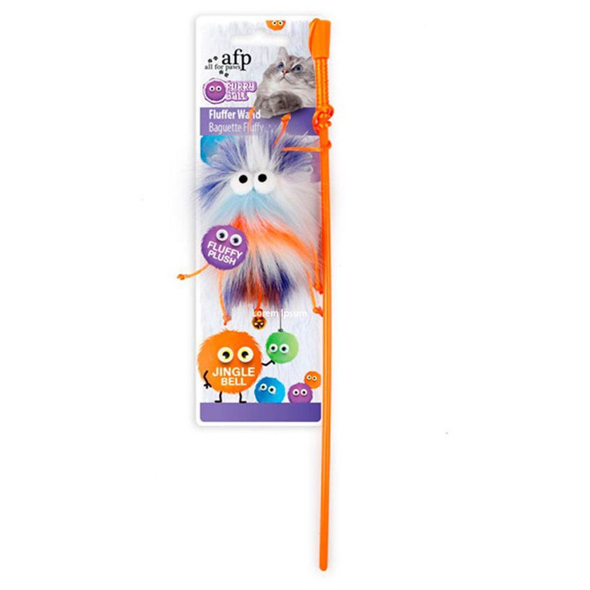 ALL FOR PAWS - Juguete para gatos mi amigo peludo que habla - naraja