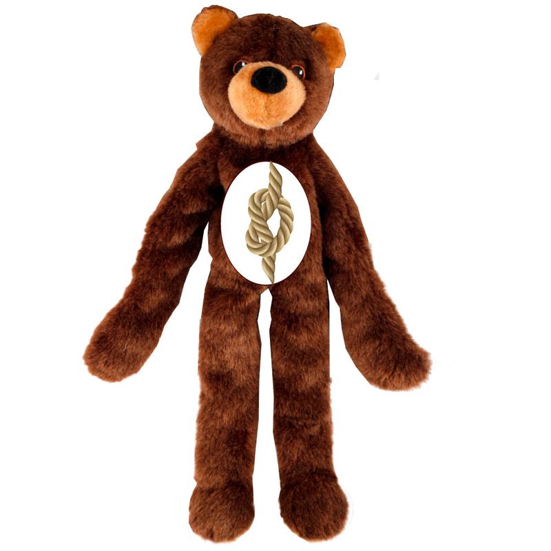 ALL FOR PAWS - Peluche para Perros -  Oso con cuerpo de soga