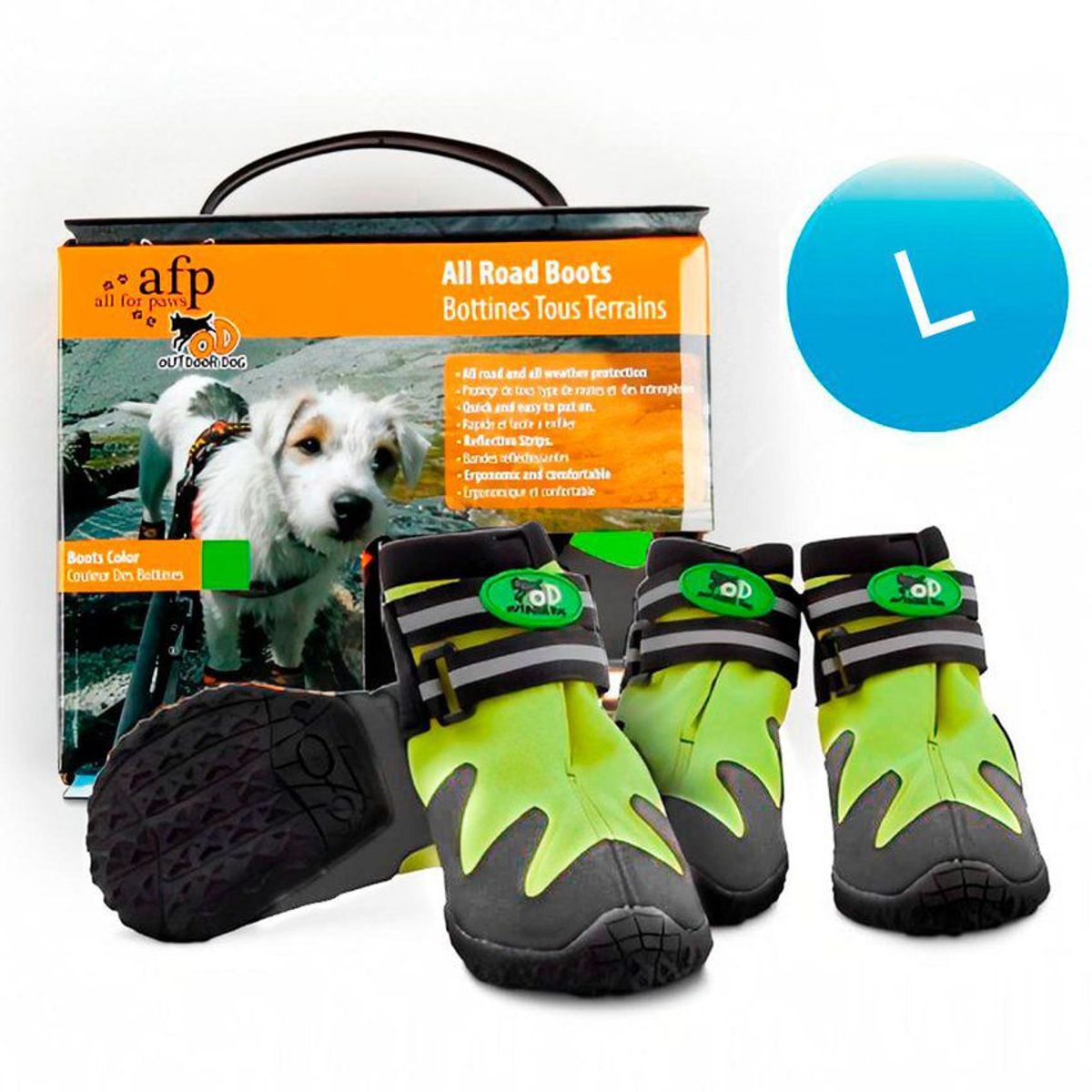 ALL FOR PAWS - Zapatos para perros outdoor - l