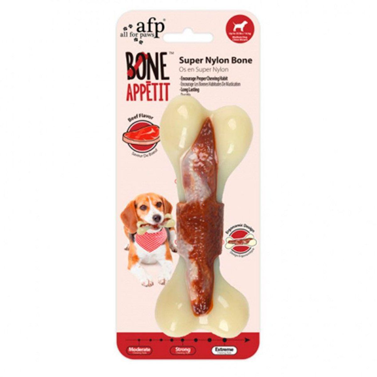 ALL FOR PAWS - Hueso bone appetit para perros - m
