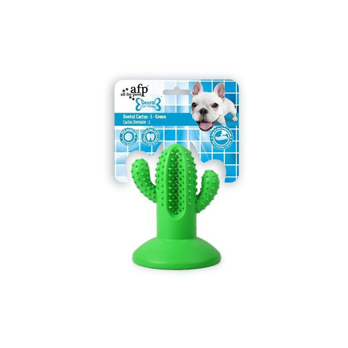 ALL FOR PAWS - Cactus limpia dientes para perros - l