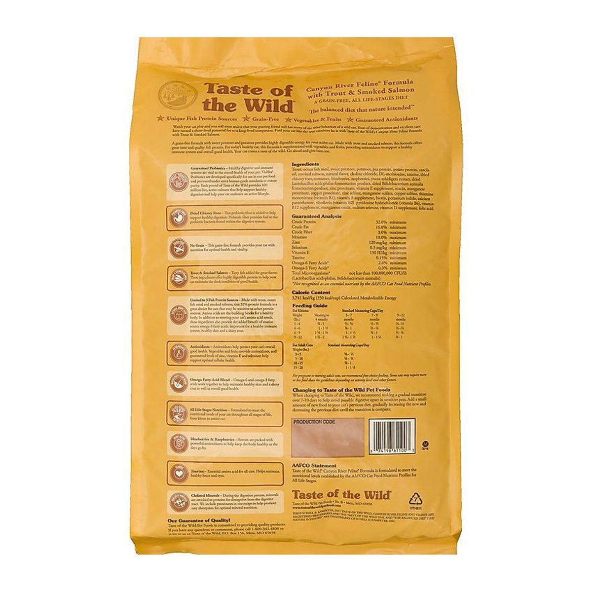 TASTE OF THE WILD - Taste of the wild canyon river feline 2 kg