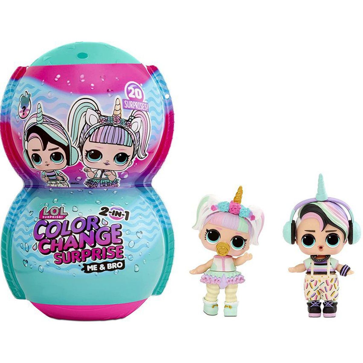 LOL - Muñeca coleccionable lol  color change me & my brother