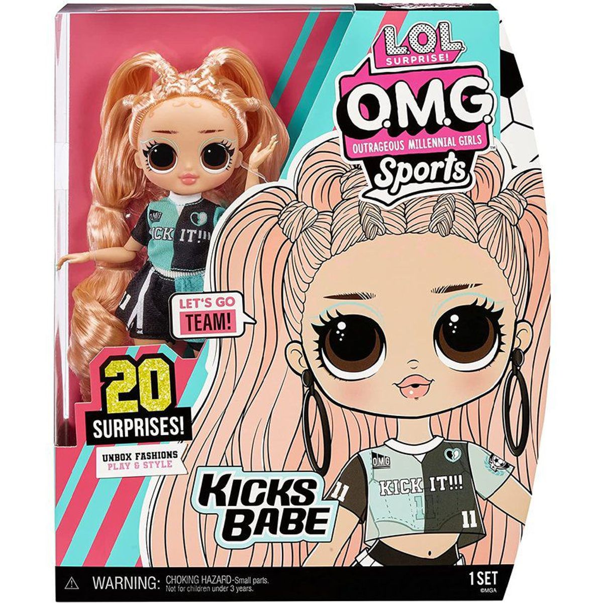 LOL SURPRISE - Muñeca lol  sports kicks babe