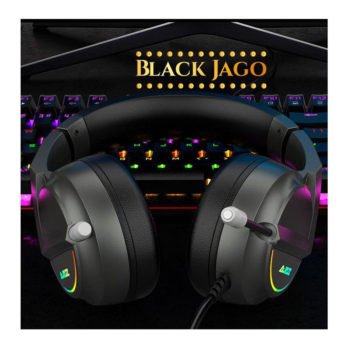 GENERICO - Audifonos Sonido Envolvente 7.1 Luces Gamer RGB para PC/ Laptop