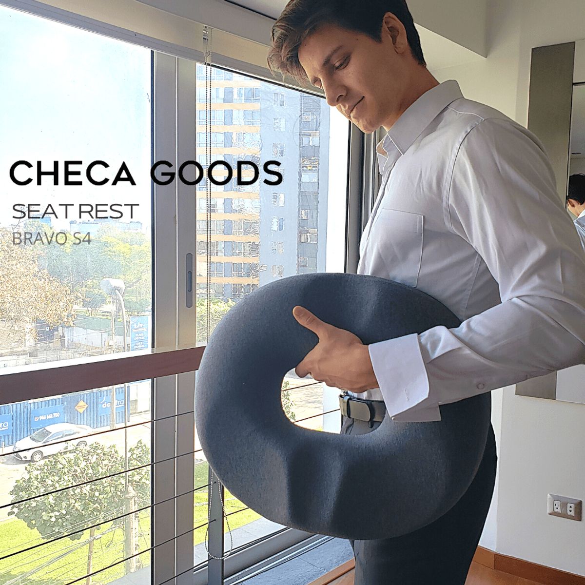 CHECAGOODS - Cojin para Prostata Anatomico Ortopedico Checa Goods S4