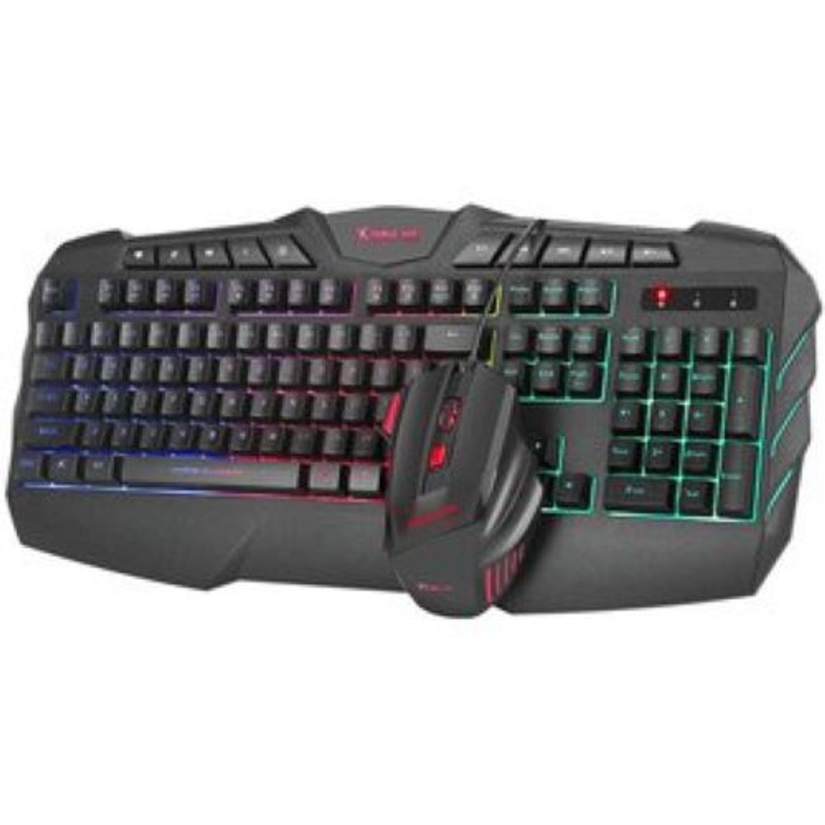XTRIKE ME - Combo Gamer Teclado 114 Teclas + Mouse 7B 2400 Dpi MK-880 Xtrike Me