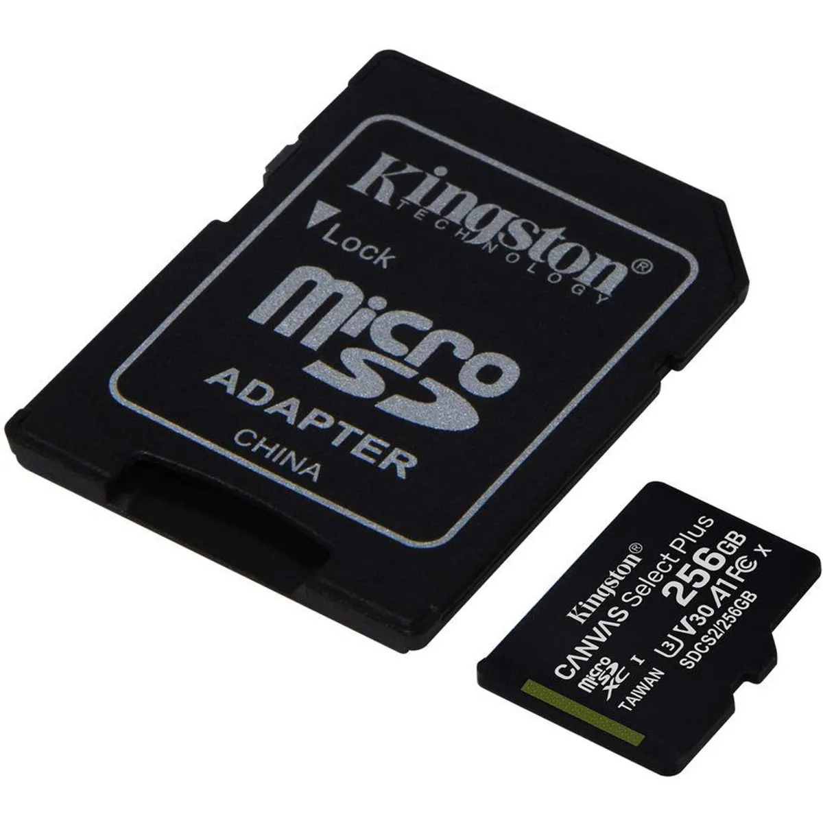 KINGSTON - Memoria micro sd kingston canvas select plus 256gb clase 10 100 mb/s