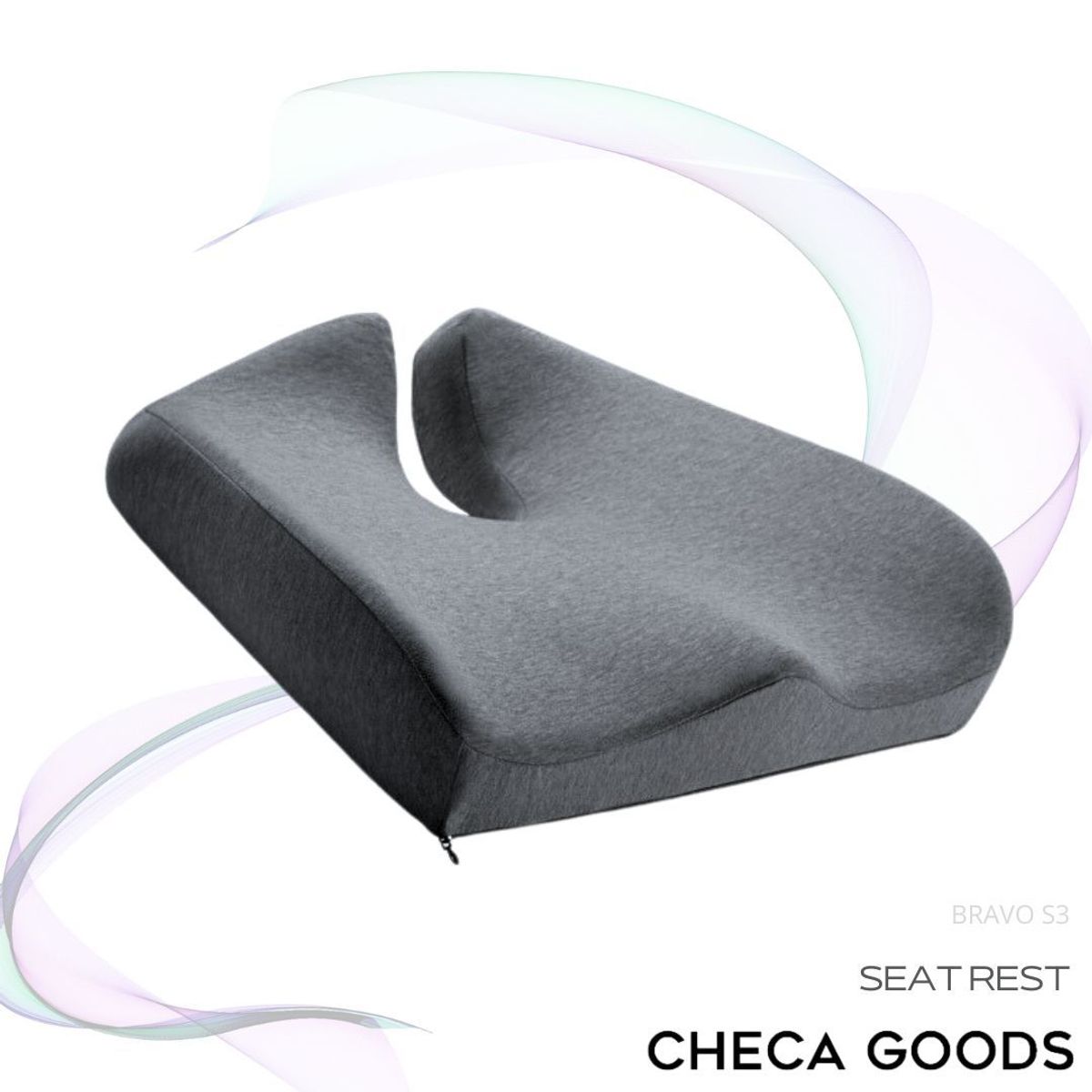 CHECAGOODS - cuidado glúteos BBL + Protección Coxis hemorroides CHECA GOODS S3