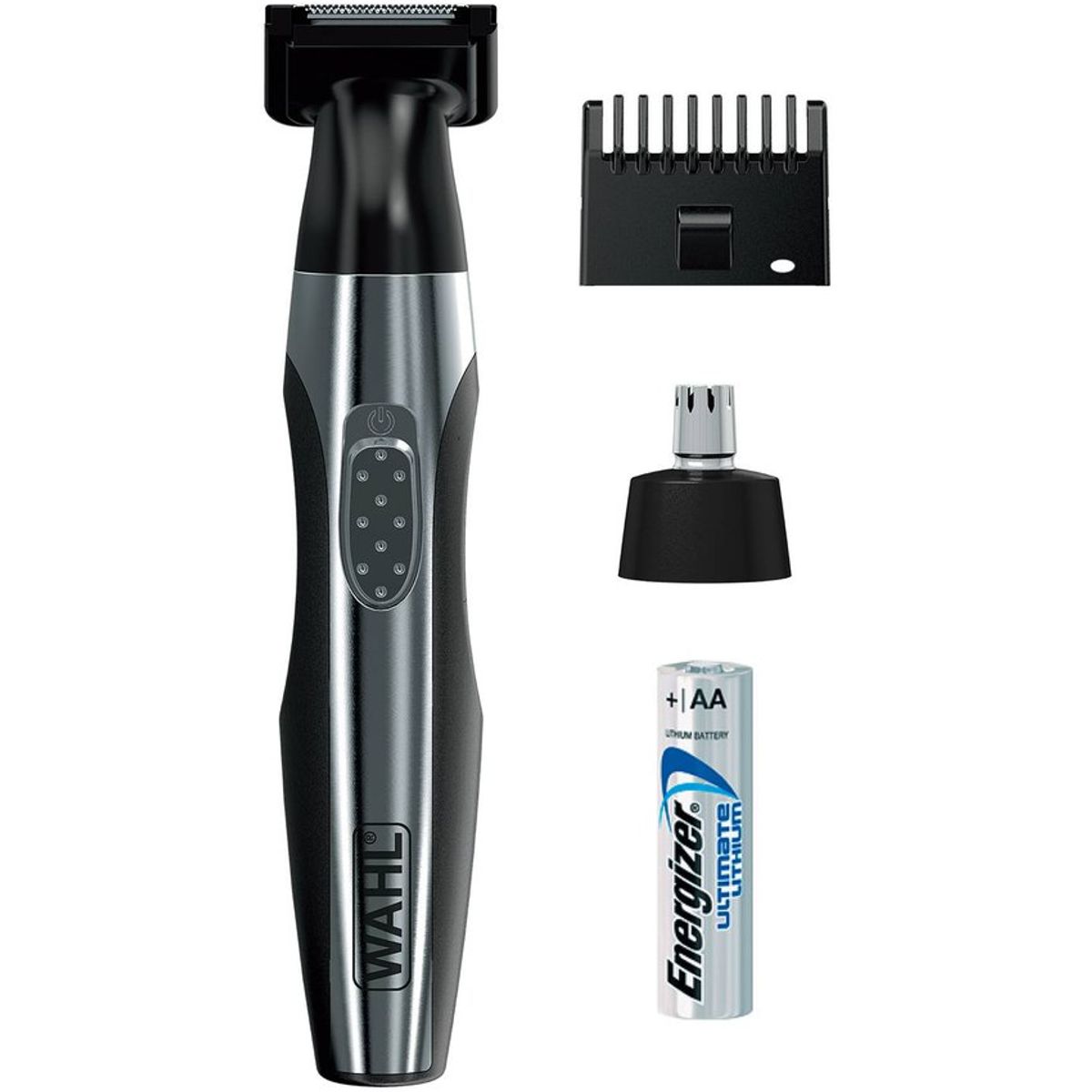 WAHL - Recortadora quickstyle 3 cabezales barba orejas nariz 05604-018 wahl