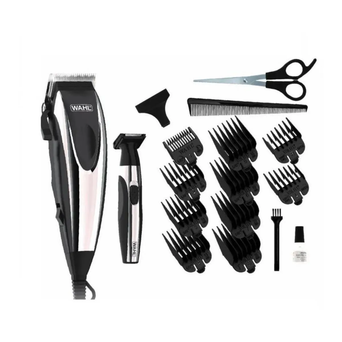 WAHL - Cortadora de Cabello y Afeitador Cut Detail 18 piezas Wahl