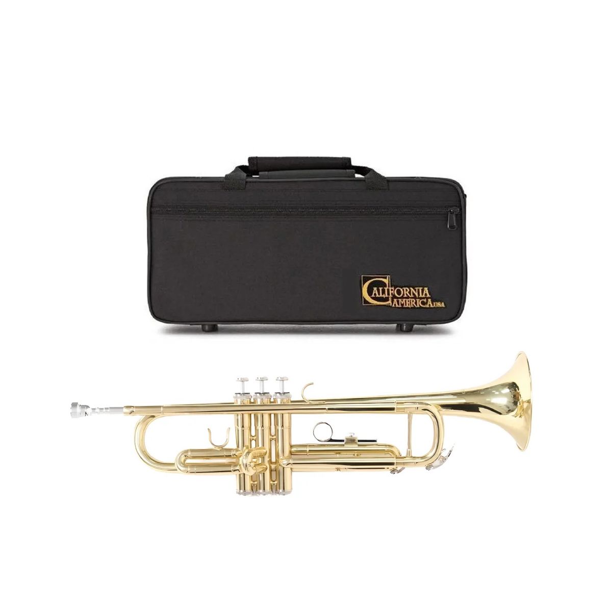 CALIFORNIA - Trompeta california usa dorada