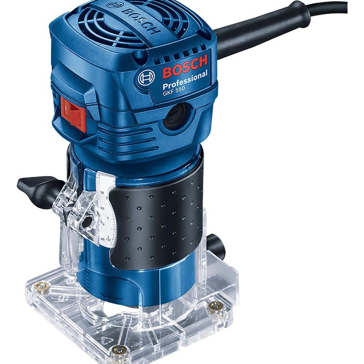 BOSCH - Ruteadora de Palma Bosch GKF 550 Profesional 1/4" 550W