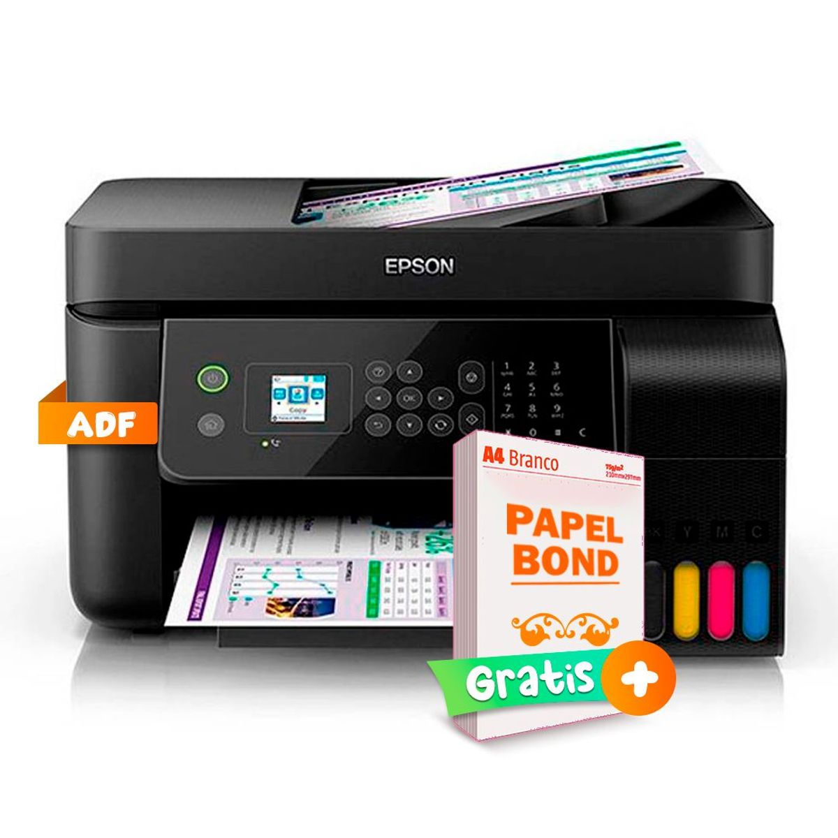 EPSON - Impresora Epson L5290 Multifuncional WIFI ADF Ethernet