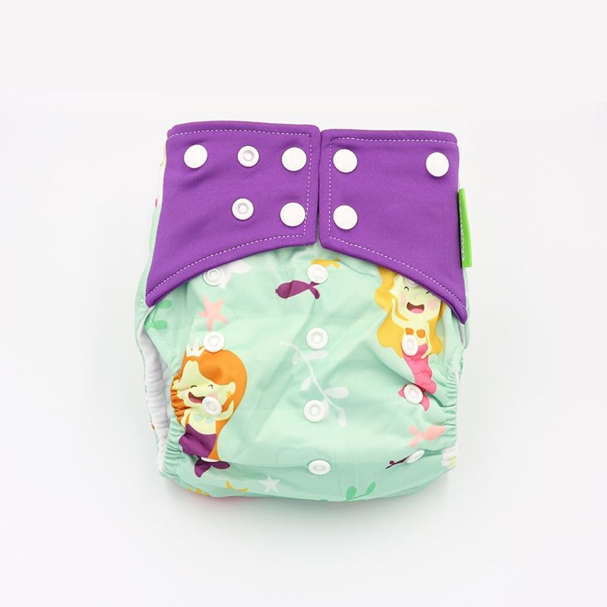 EKOALITAS - Pañal Ecológico Doble Barrera Unitalla Ekoalitas - Sirenas