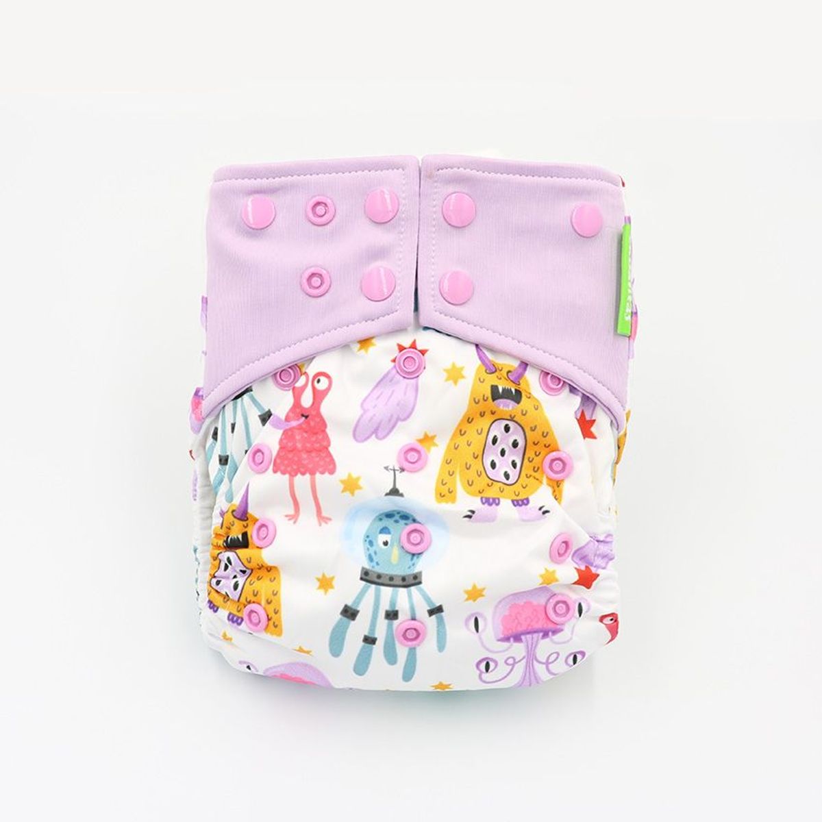 EKOALITAS - Pañal Ecológico Doble Barrera Unitalla Ekoalitas - Monstruos