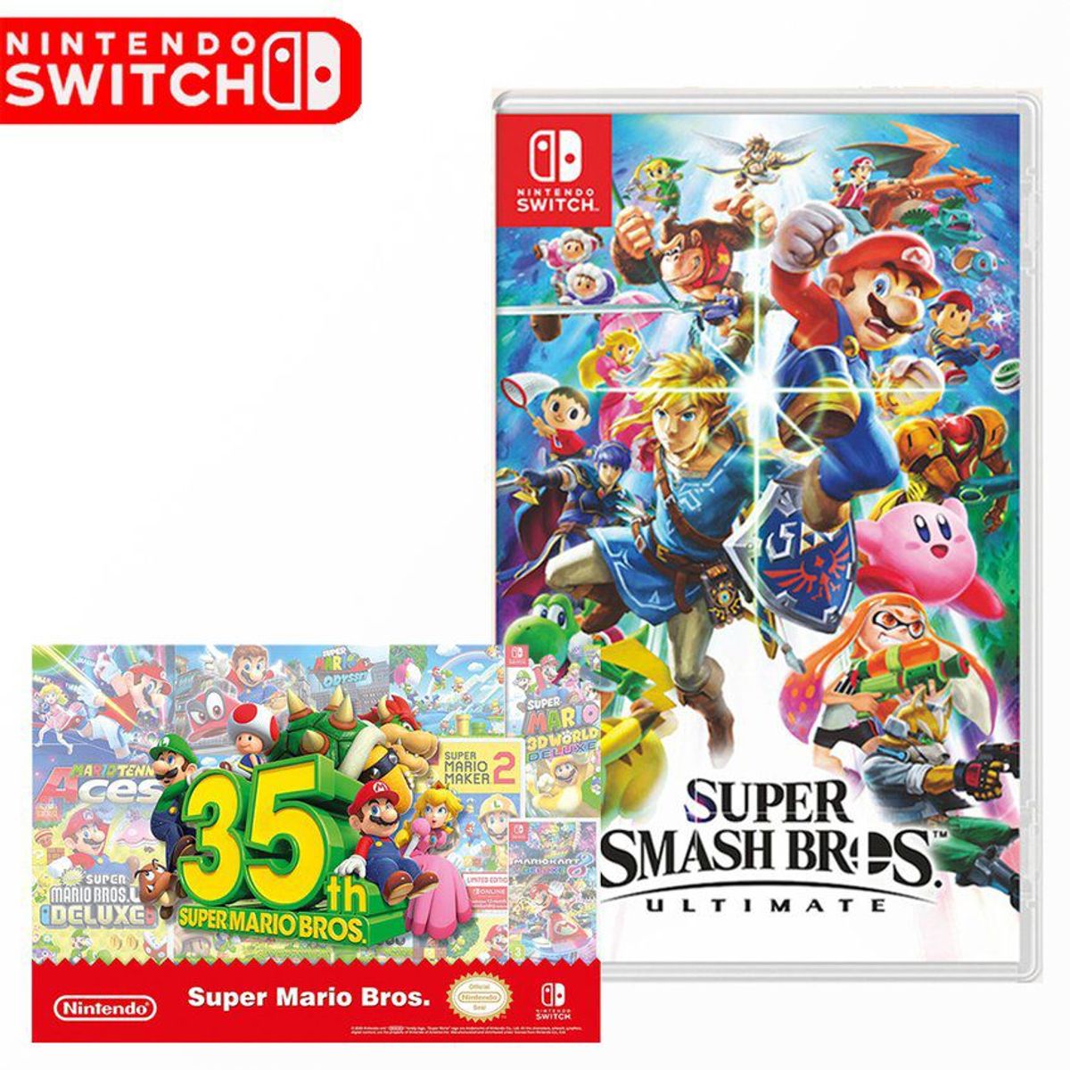 NINTENDO - Super smash bros ultimate nintendo switch y poster