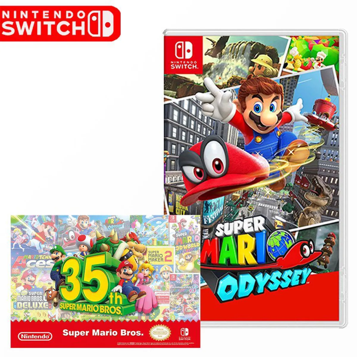 NINTENDO - Super mario odyssey nintendo switch  + poster