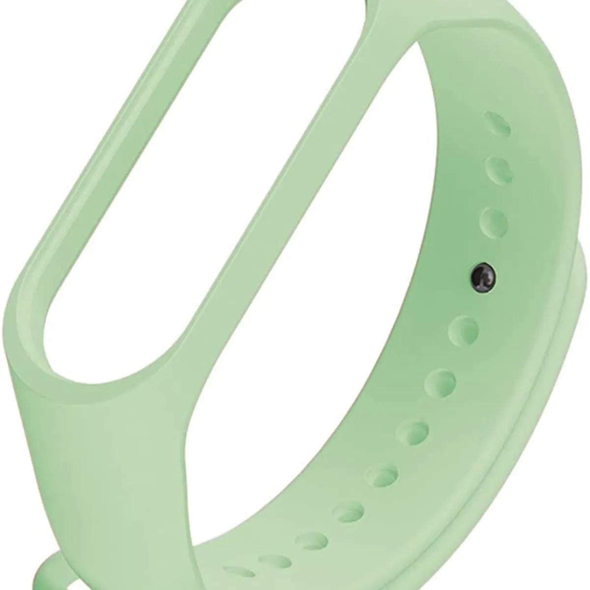 GENERICO - Correa de silicona Para  Mi Band 3 / mi Band 4 - VERDE CLARO