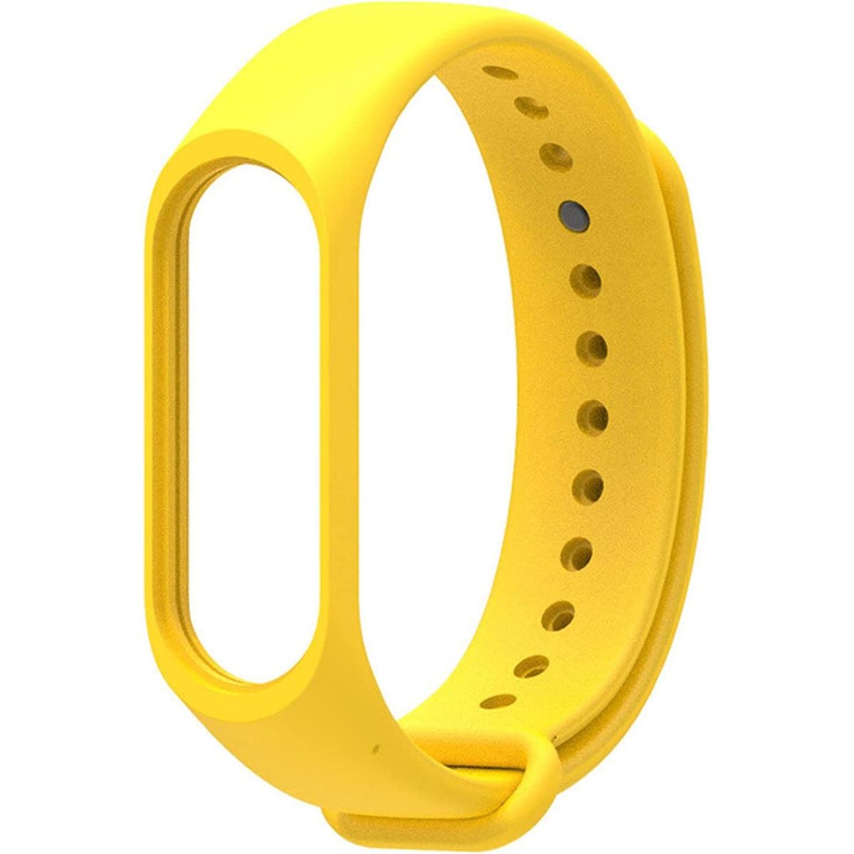 GENERICO - Correa de silicona Para Mi Band 3 / mi Band 4 - AMARILLO