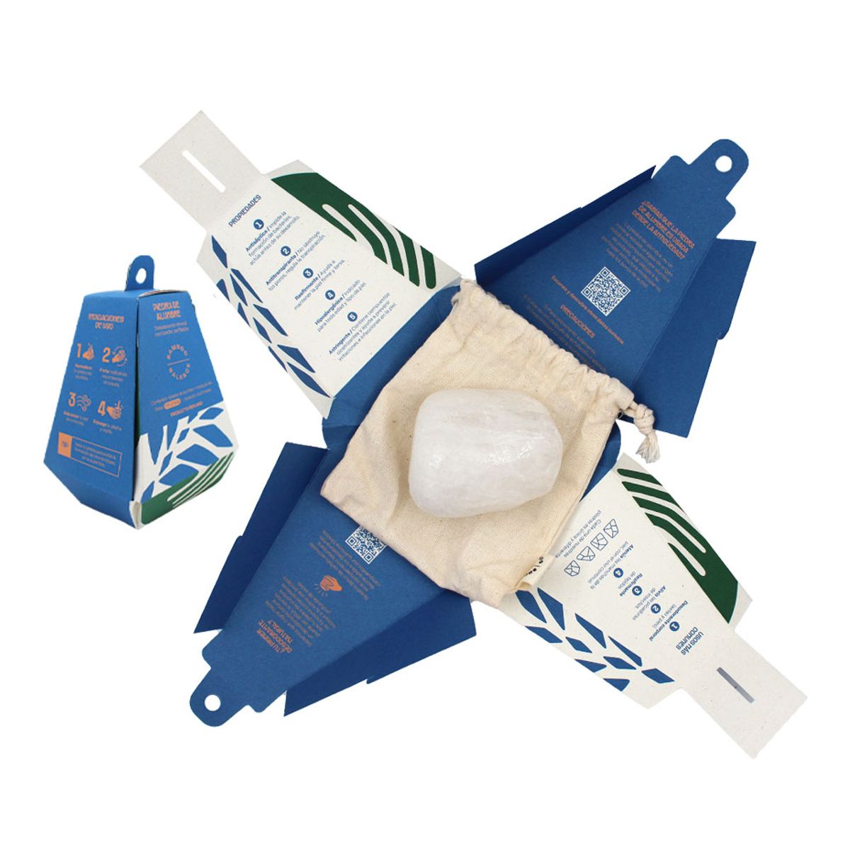 BAMBOO BALANCE - Desodorante Mineral Piedra de Alumbre Bamboo Balance Natural