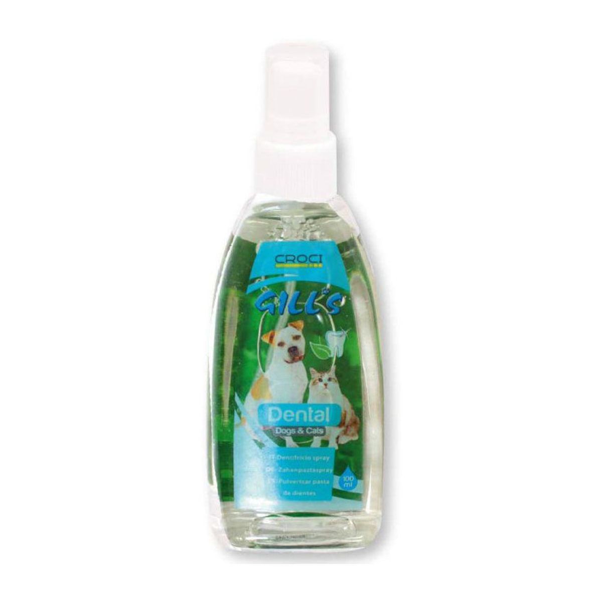 CROCI - Pasta Dental en Spray para Gatos y Perros