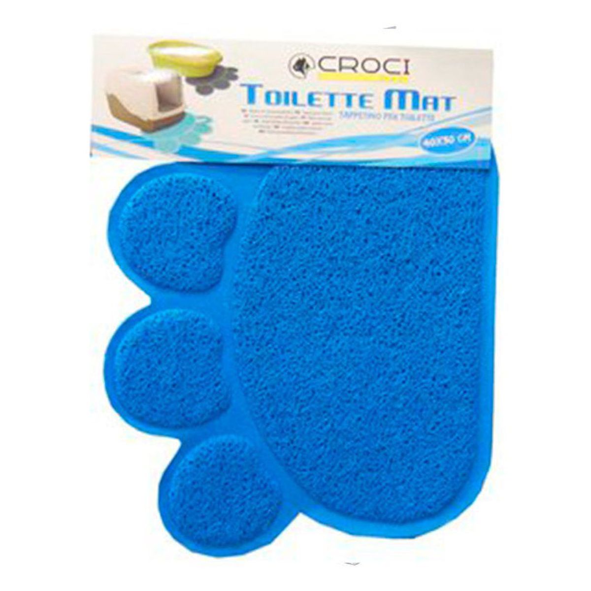 CROCI - Tapete Atrapador de Arena para Arenero de Gatos