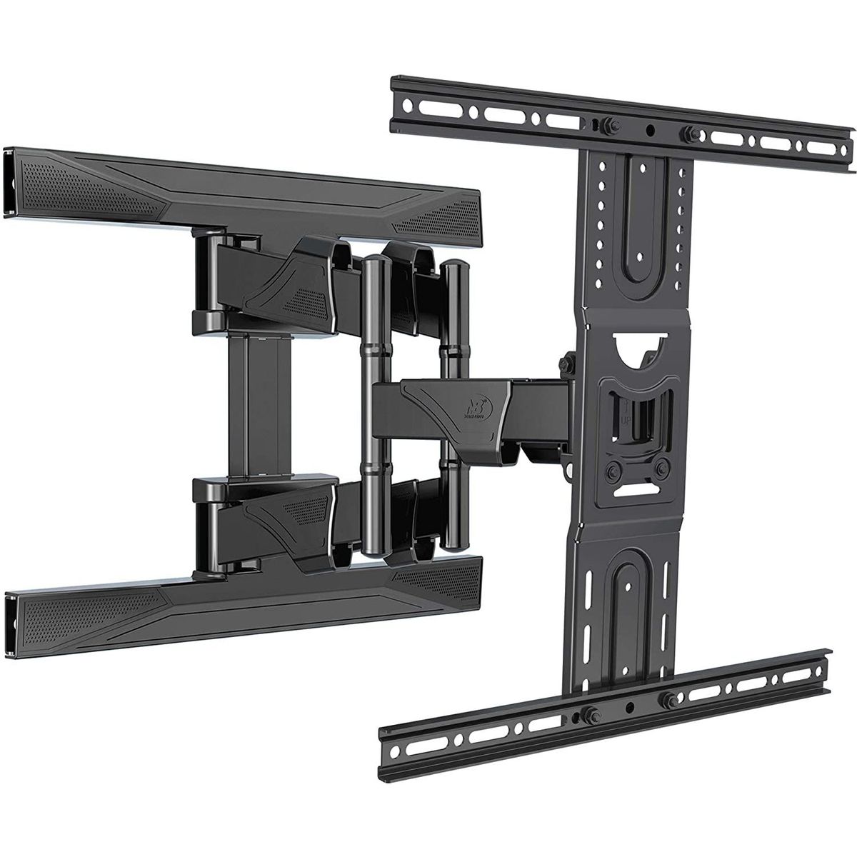NB NORTH BAYOU - Rack Soporte de Pared Para TV Giratorio Articulado Doble Brazo NB P6