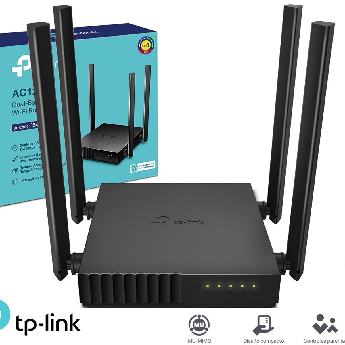 TP LINK - TP Link Router Wifi Dual Band MU-MIMO Acces Point 867Mbps Archer C50