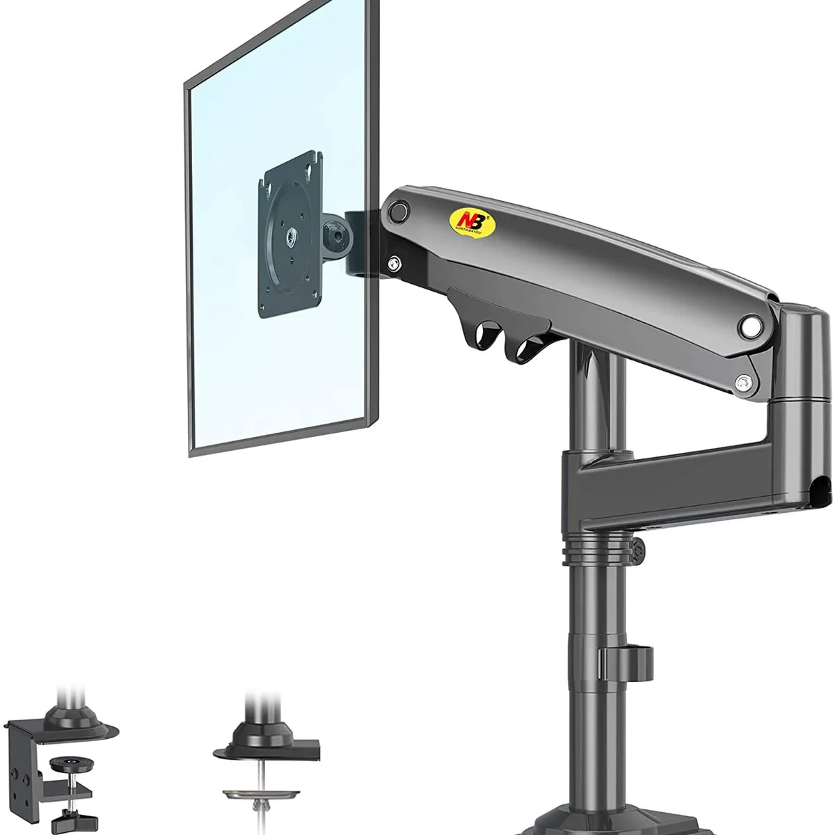NB NORTH BAYOU - Rack Soporte Flexigas de Mesa Para Monitor de 17 a 30 NB H100