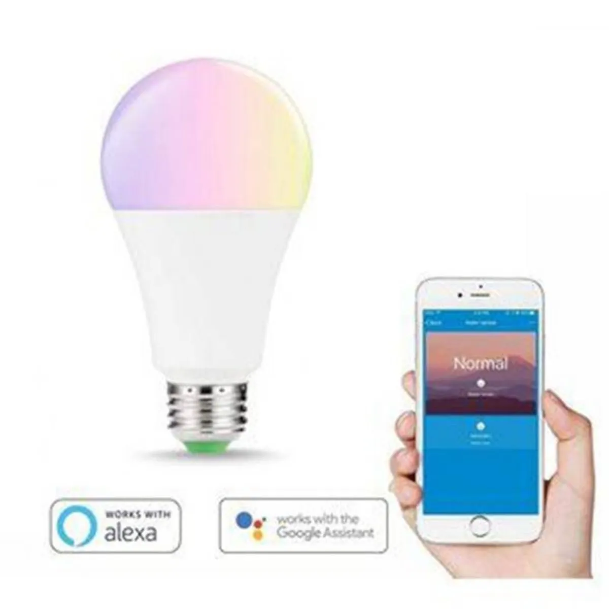 NEXXT SOLUTIONS - FOCO LED INTELIGENTE NEXXT RGB MULTICOLOR NHB-C120