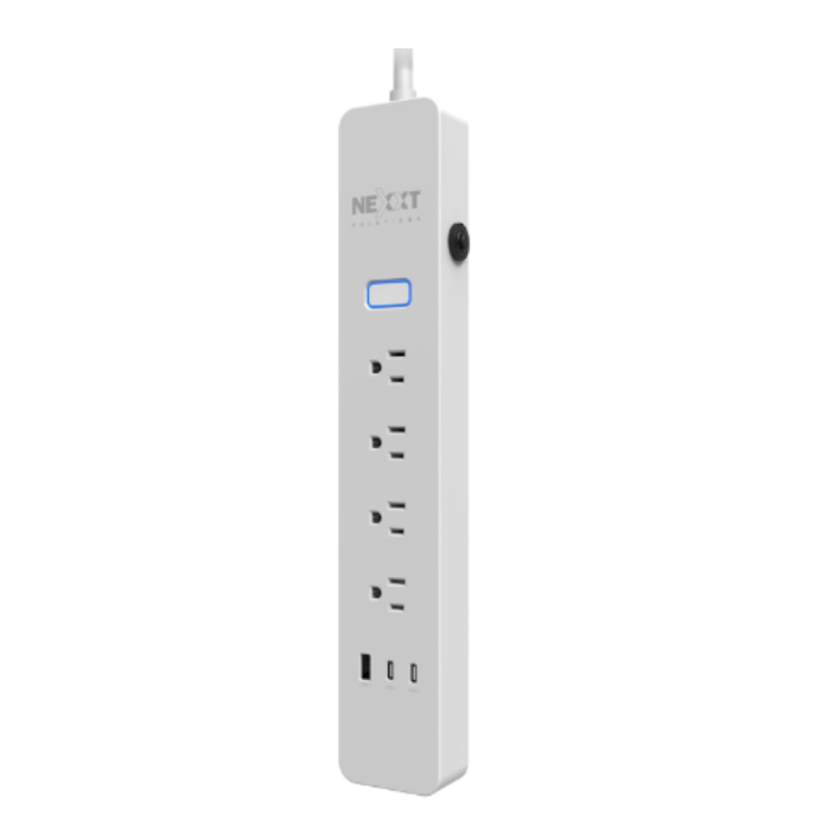 Nexxt Solutions - Regleta Inteligente Nexxt con conectores Usb NHP-E710